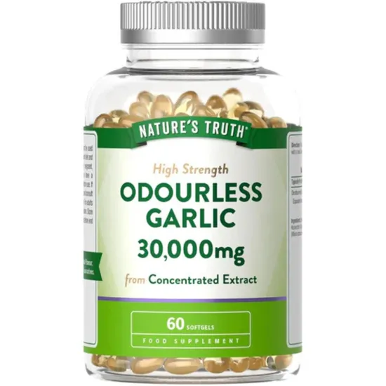 Nature's Truth Odourless Garlic 30000mg Capsules