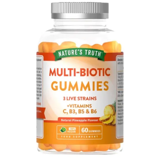 Nature's Truth Multi-Biotic 3 Live Strains Gummies