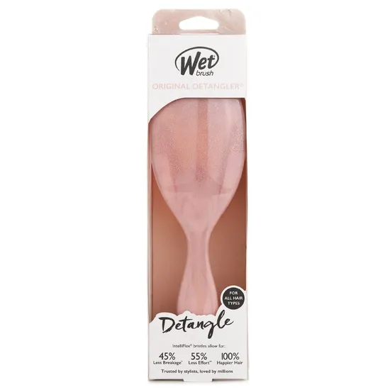 Wet Brush Original Detangler Glitter Waves Coral Hair Brush