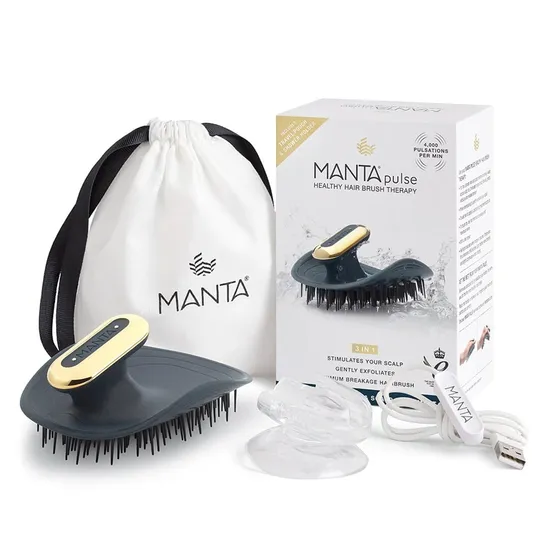 Manta Pulse Healthy Hair & Scalp Brush