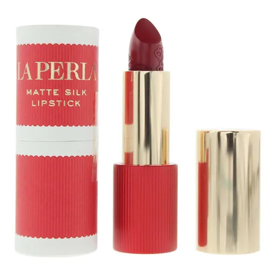 La Perla Matte Silk Lipstick 107 Cherry Red