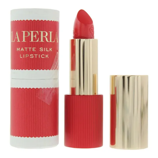 La Perla Matte Silk Lipstick 103 Coral Red