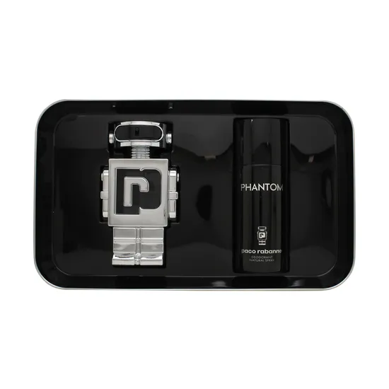 Paco Rabanne Phantom Eau De Toilette + Deodorant Spray Gift Set For Him
