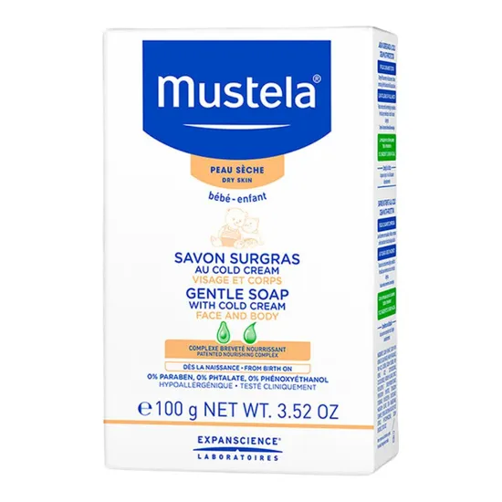 Mustela Gentle Soap With Cold Cream