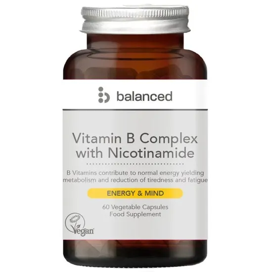 Balanced Vitamin B Complex Capsules 60 Capsules
