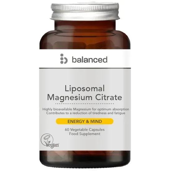 Balanced Liposomal Magnesium Citrate Capsules