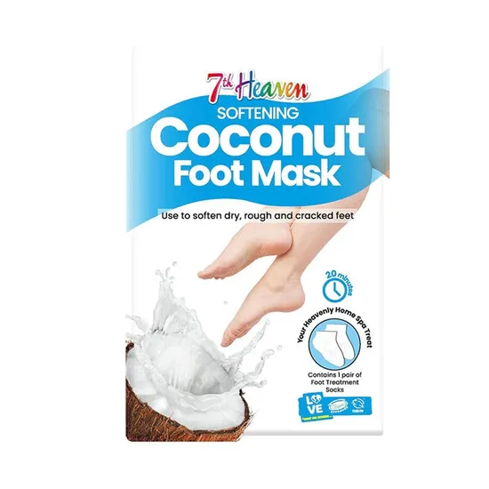 Montagne Jeunesse 7th Heaven Softening Coconut Foot Mask
