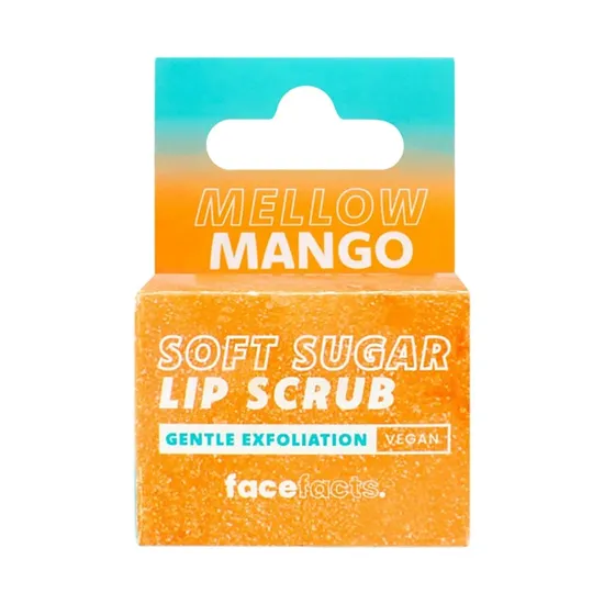 Face Facts Soft Sugar Lip Scrub Mellow Mango