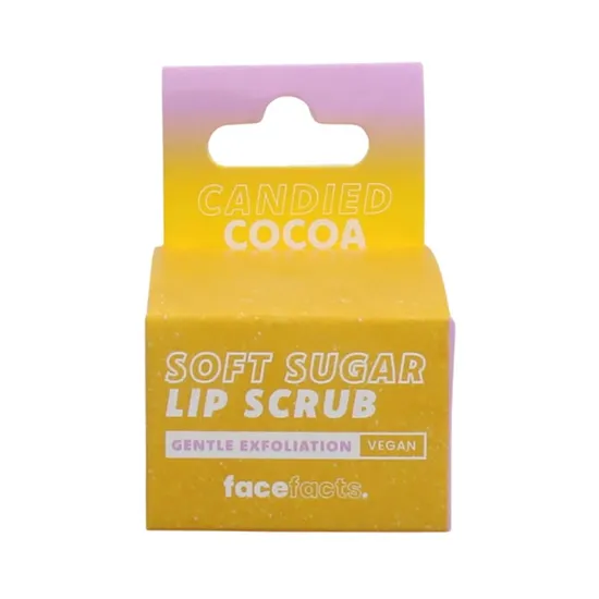 Face Facts Soft Sugar Lip Scrub Candied Cocoa
