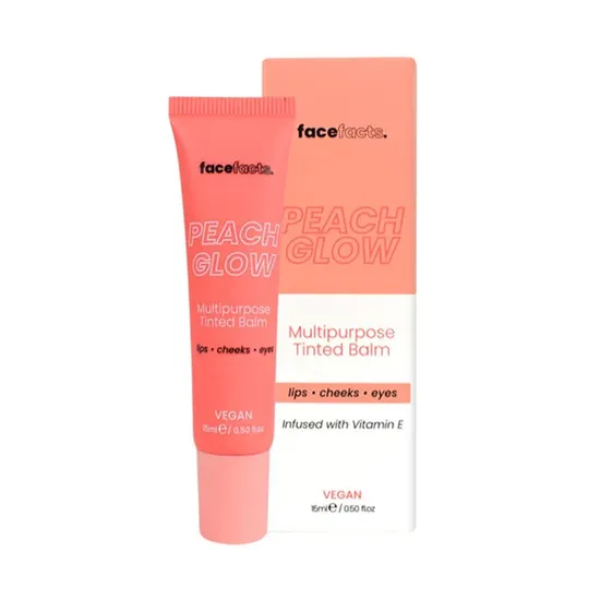 Face Facts Multipurpose Tinted Balm Peach Glow