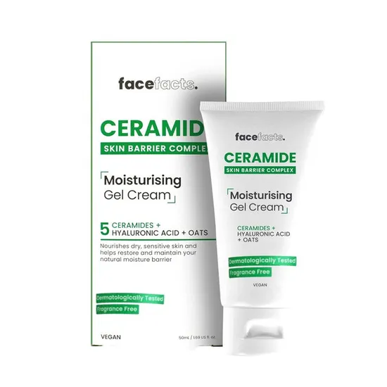 Face Facts Ceramide Skin Barrier Complex Moisturising Gel Cream