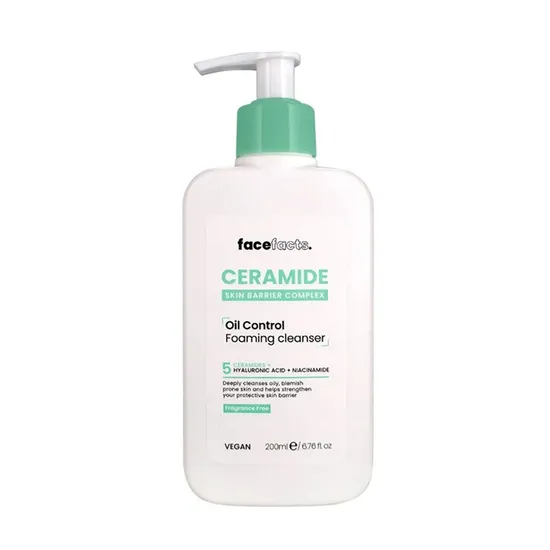 Face Facts 5 Ceramide Oil Control Foaming Cleanser