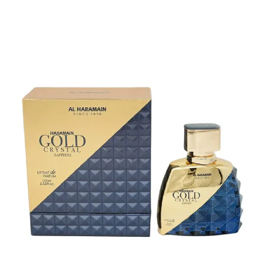 Al Haramain Gold Crystal Sapphire Extrait De Parfum