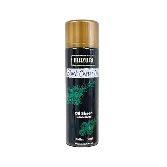 Mazuri Black Castor Oil Sheen Spray
