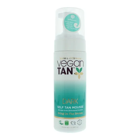 Vegan Tan Dark Self Tan Mousse