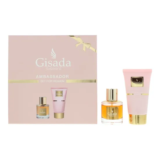 Gisada Ambassador Women Eau De Parfum 50ml + Shower Gel 100ml