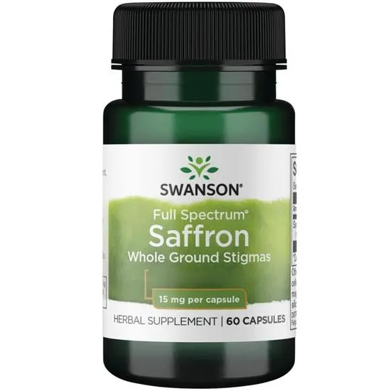 Swanson Full Spectrum Saffron 15mg Capsules