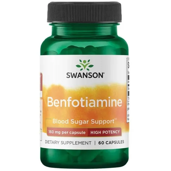 Swanson Benfotiamine 160mg Capsules