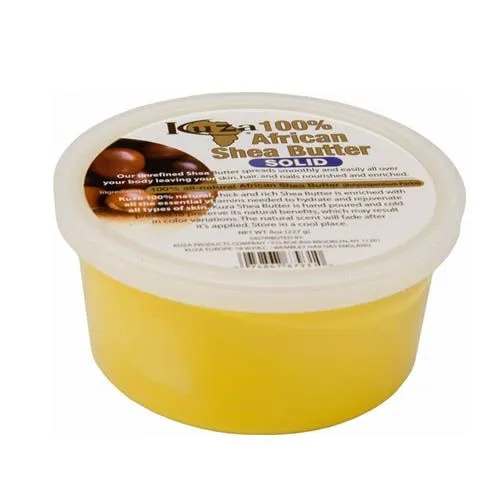 Kuza 100% African Shea Butter Yellow Solid