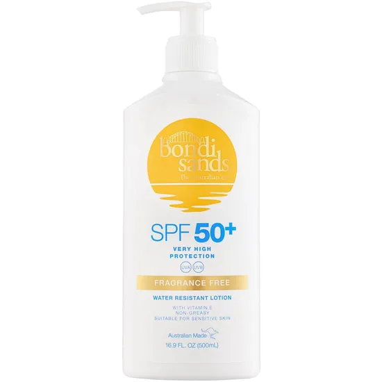 Bondi Sands SPF 50+ Fragrance Free Sunscreen Pump
