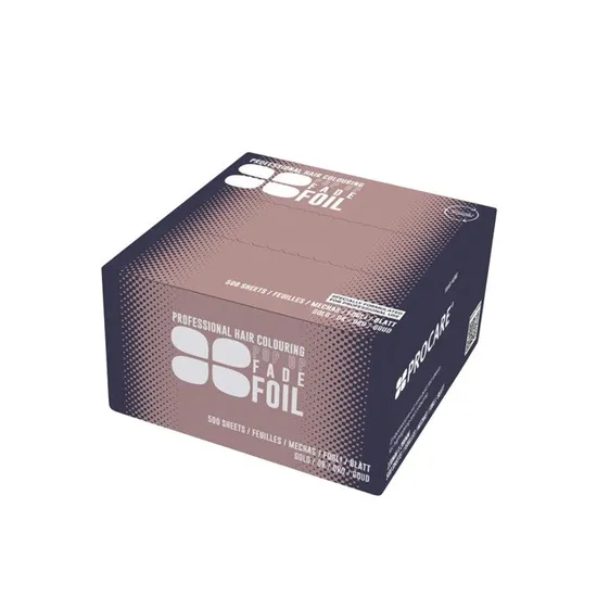 ProCare Professional Hair Colouring Embossed Pop Up Fade Foil Gold