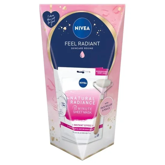 Nivea Feel Radiant Skin Care Regime Sheet Mask