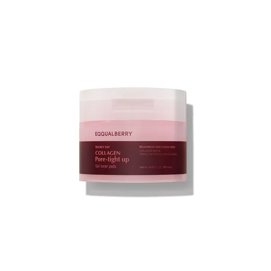Eqqualberry Collagen Pore Tight Up Gel Toner Pad