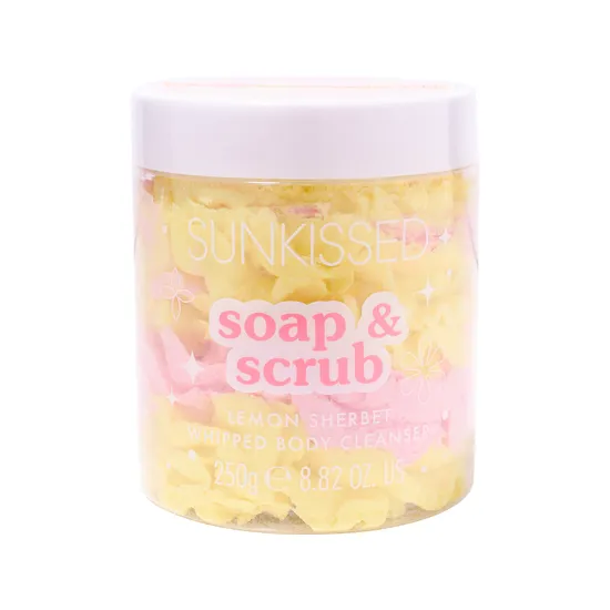 Sunkissed Soap & Scrub Lemon Sherbet Whipped Body Cleanser
