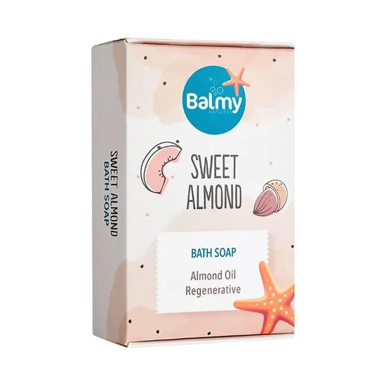 Balmy Naturel Sweet Almond Scented Bath Soap
