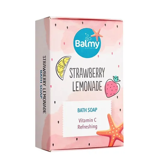 Balmy Naturel Strawberry Lemonade Scented Bath Soap