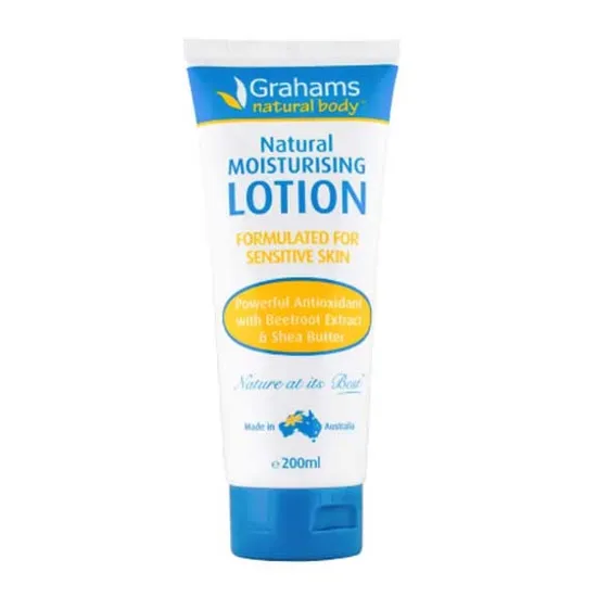 Grahams Natural Body Natural Moisturising Lotion For Sensitive Skin
