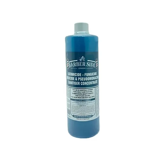 Ican London Barber Side London Germicide Turquoise Solution
