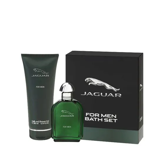 Jaguar For Men Bath Set Eau De Toilette 100ml+bath&shower Gel 200ml