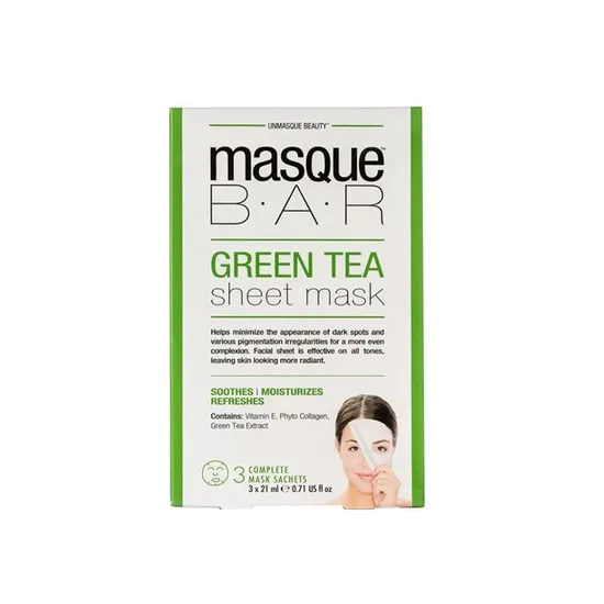 Masque Bar Green Tea Sheet Mask