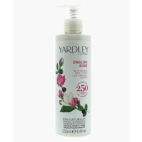 Yardley English Rose Silky Smooth Body Lotion