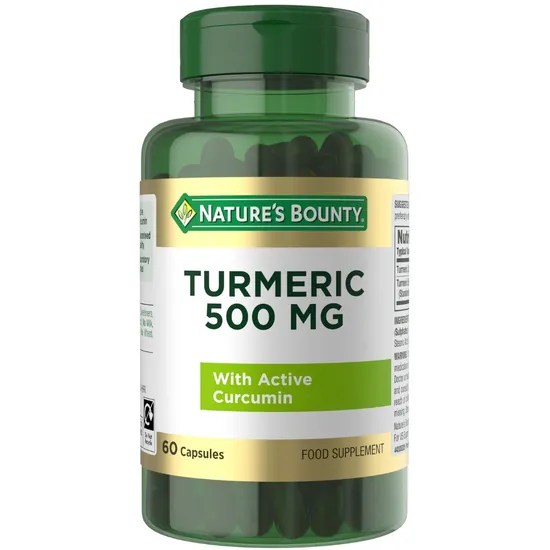 Nature's Bounty Turmeric 500mg Capsules