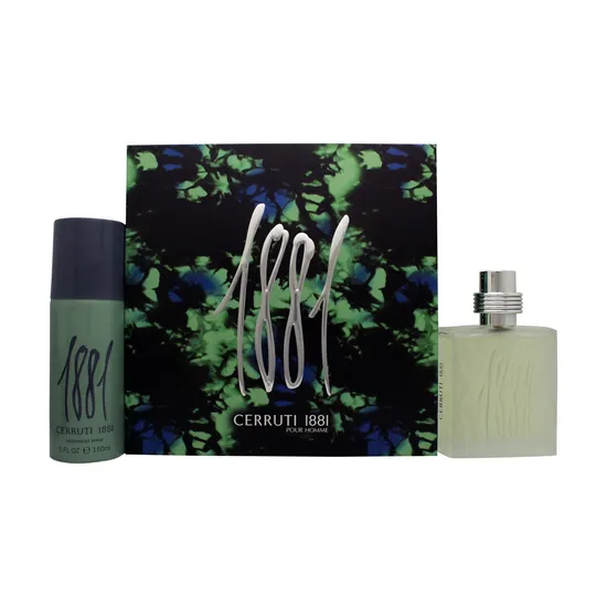 Cerruti 1881 Pour Homme Gift Set 100ml Eau De Toilette+ 150ml Deodorant Spray