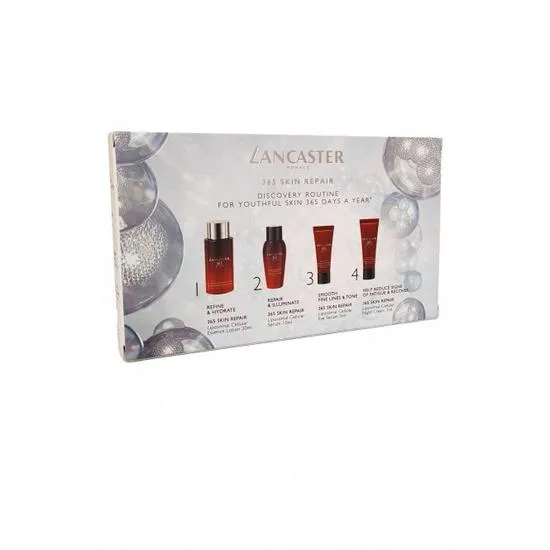 Lancaster 365 Skin Repair Discovery Set Essence, Serum 10ml, Eye 5ml, Night 7ml
