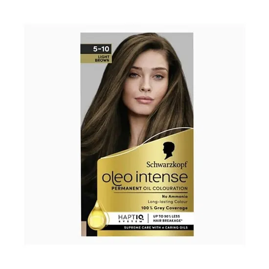 Schwarzkopf Oleo Intense Permanent Oil Colouration 5 10 Light Brown