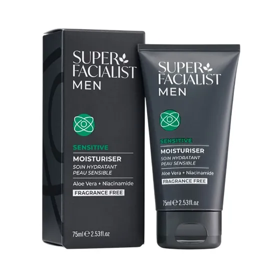 Super Facialist Men Sensitive Moisturiser