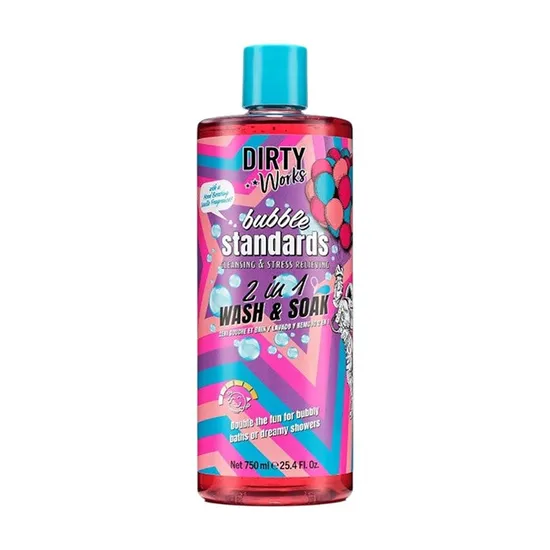 Dirty Works Bubble Standards 2 In 1 Wash & Soak