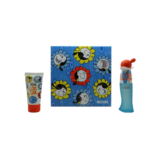 Moschino Cheap & Chic I Love Love Gift Set 30ml Eau De Toilette + 50ml Body Lotion