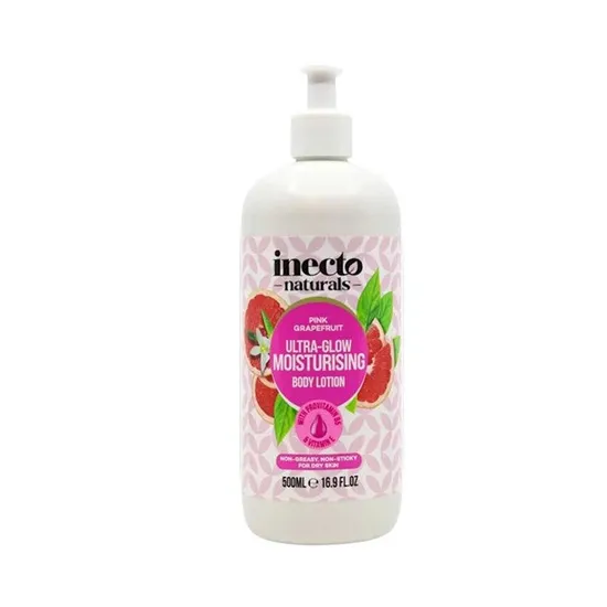 Inecto Naturals Pink Grapefruit Ultra Glow Moisturising Body Lotion