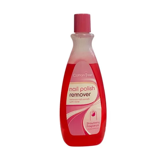 Cotton tree Nail Polish Remover With Strawberry Fragrance