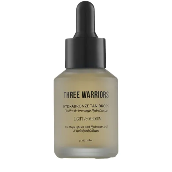 Three Warriors Hydrabronze Tan Drops Light To Medium