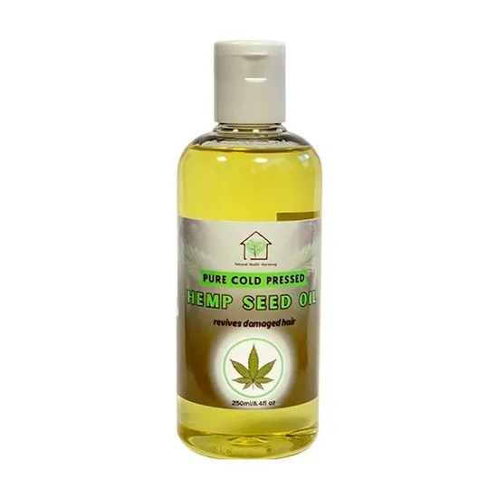Natural Health Harmony Pure Hemp Seed Cold Pressed Oil