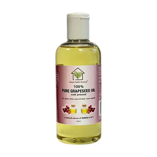 Natural Health Harmony Pure Grapeseed Cold Pressed Oil