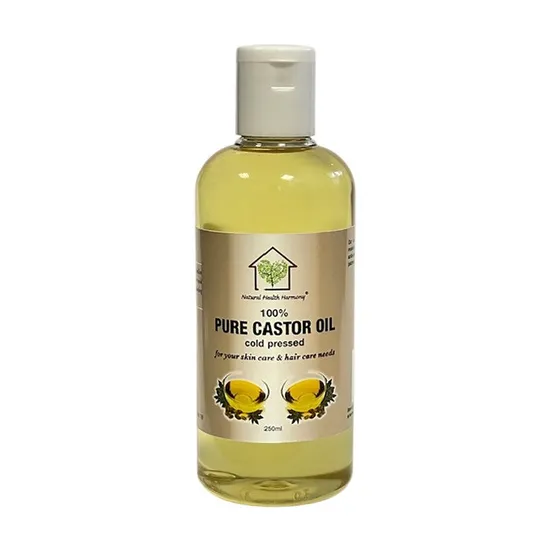Natural Health Harmony Pure Castor Cold Pressed Oil