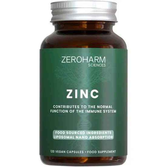 ZeroHarm Liposomal Zinc 17mg Capsules