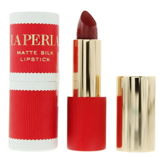 La Perla Matte Silk Lipstick 102 Terracotta Red